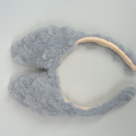 new Fuzzy Blue Labubu Costume ears headband Halloween Birthday Adult Child - Picture 3 of 3
